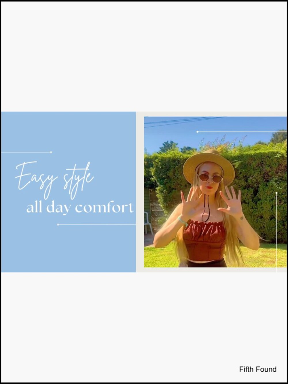 Wide Brim Straw Panama Fedora Hat UPF Sun Protection Foldable Summer Beach - Picture 7 of 7